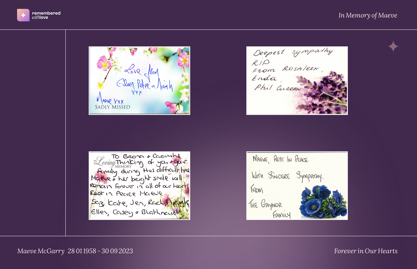 Remembrance Book